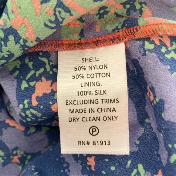 tracy reese v-neck white lace dress with floral underlay - Picture 9 of 10